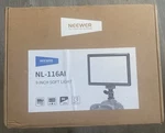 Neewer 9" Video Light Panel Dimmable Dslr With Tripod 3200K 5600K CRI95+. Fixed Price $50.00.