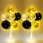 2 Set Table Balloon Stand Kit With Lights, Up Holder Include 16. Fixed Price $23.89.