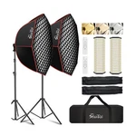 Softbox Photography Lighting KIT,37" Octange With Honeyc.... Fixed Price $214.97.