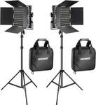 Pack Bi Color 660 Led Video Light Stand Kit: (2) 3200-5600K Cri 96+ Dimmab. Fixed Price $352.99.