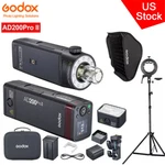 Us Godox AD200PROII 2.4G Ttl Hss Outdoor FLASH+S2+60X60CM Grid Softbox Stand Kit. Fixed Price $384.00.