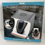Bower Foldable Light Box Studio With 6 Color Background WA-BXLT9. Fixed Price $11.95.
