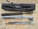 Britek Photography Light Stand Boom Arm Kit With Carry Bag Studio -. Fixed Price $34.90.