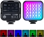 Rgb Video Light 360 Degree Full Color Led Camera Adjustable Portable. Fixed Price $82.64.