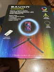 Bauhn Ring Light W/ Color Changing Led & Remote Unused. Fixed Price $15.00.