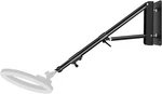 Ring Light Wall Mount: Save Space, 180 Flexible Rotation Triangle Boom Arm. Fixed Price $77.99.