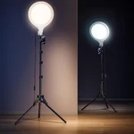 Ring Light Tripod For Iphone, 10" Selfie With Stand Pho.... Fixed Price $36.47.