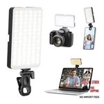 Portable Selfie For Iphone: 90 Led Rechargeable Fill Lights, Black. Fixed Price $21.05.