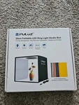 Puluz 96LED Photography Soft Box Large Lighting Tent Room Kit W/ Backdrop M1P8. Fixed Price $24.99.