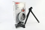 Sunpak Portable Vlogging Kit VGP-LED-72-6RLK #G288. Fixed Price $9.96.