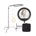 25INCH 75W 3000K-6600K Dimmable Bi-color Led Large Ring Light With Stainless .... Fixed Price $181.25.