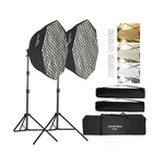 110W Octagonal Parabolic Lighting Kit, 37.4 "/95CM With Hone.... Fixed Price $214.97.