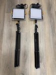 Neewer Led Continuous Lighting Kit Portable 2 Panels Ac-powered Studio. Fixed Price $65.00.