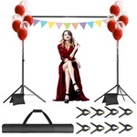 Backdrop Stand, 10X7FT(WXH) Photo Background Adjustable Support Kit Wit.... Fixed Price $52.54.