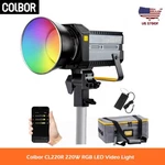Colbor CL220R Rgb Full Color Cob Led Video 2700-6500K Photography Lighting. Fixed Price $359.00.