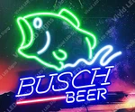 Wild Bass Fish Angler Beer Lager 24"X20" Vivid Led Neon Sign Light With Dimmer. Fixed Price $180.99.