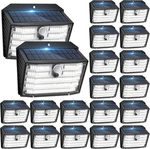 20 Pack Solar Motion Lights - Ultra Bright, Waterproof, 3 Modes, 270 Angle. Fixed Price $133.99.