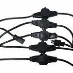 Prox 32 Ft Multi Ac Sockets Extension Cord 14 Awg For Par Lighting Church Dj. Fixed Price $79.99.