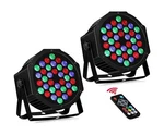 36LEDS Par Lights Battery Powered - Rgb 36W Stage 2 Pack Sound Acti.... Fixed Price $142.41.