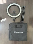 Lume Cube Cordless Ring Light Problack 18-INCH Edge-lit Led. Fixed Price $225.00.