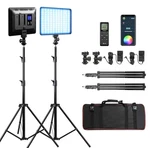 Packs Weeylite Sprite 20 Led Video Light Panel + Stand Remote Full Rgb Color. Fixed Price $142.50.