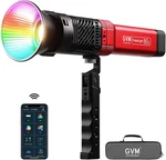 Gvm PD60C Rgb Video Light, 60W Cob Photography Lighting, Portable Studio F. Fixed Price $366.00.