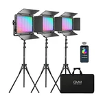 Gvm 65W Rgb Video With Bluetooth Control, 1300D Led Lighting Kit,.... Fixed Price $467.19.