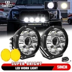 Auxbeam 5" Inch Led Light Pods Bar Spot Drl Driving Fog Lamps Suv Offroad Truck. Fixed Price $146.00.