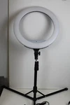 Vivitar 18" Led Ring Light Set, 36" Tripod Stand Carry Case New Opened Box. Fixed Price $34.99.