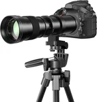 Ef/ef-s 420-800MM F8.3 Telephoto Zoom Lens(mf) + T-mount For Canon Eos Rebel T8I. Fixed Price $89.99.