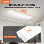 Vevor 4FT Led Wraparound Light, 50W, Etl Listed. Fixed Price $127.24.