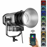 Gvm 150W Rgb Video Lights With Bowens Mount, Dimmable Bi-color / Full Outp. Fixed Price $260.10.
