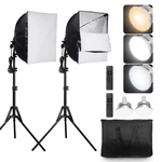 Uimoso Softbox Lighting Kit 16 3000-6500K Adjustable For Shooting. Fixed Price $47.99.