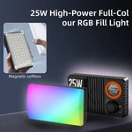 25W Led 1800K-9000K Vrig Rgb Video Dslr Lighting For Photography Recording. Fixed Price $59.79.