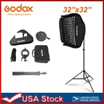 Godox 80X80CM Foldable Flash Grid SOFTBOX,S2 Bracket+light Stand For. Fixed Price $79.99.