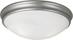 Millennium 5133-SN Two Light Flushmount, Pwt, Nckl, B/s, Slvr Led Replacement. Fixed Price $112.99.