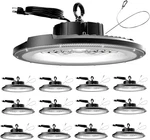 200W Ufo Led High Bay Light 12 Pack, 30000LM, 5000K For Warehouse & Garage. Fixed Price $483.99.
