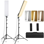 Led Video 23.6", Pack Photography Lighting Kit 2500-7500K Dimmable Ph.... Fixed Price $141.38.