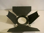 6" 8 Leaf Barndoor For Altman, Etc, Arri Stage Studio Light W 7.5" Access Slot. Fixed Price $54.99.