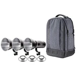 Westcott L60-B 60W Bi-color Cob Led Video 3-LIGHT Backpack Kit. Fixed Price $679.90.