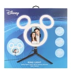 Disney Large Ring Light With Phone Holder Tripod Rotates 360 Mickey Ears New. Fixed Price $40.00.