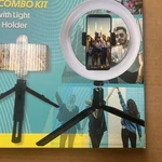 New Billboard Social Media Combo Kit Tripod 8" Ring Light Phone Holder. Fixed Price $15.96.