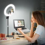 10'' Desk Ring With Stand Zoom Lighting Phone Holder For Comp. Fixed Price $75.88.