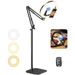 Magnetic Ring Light With Stand Tripod For Iphone 10 Overhead Camera Mount,.... Fixed Price $155.86.