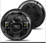 Hwstar 2023 New 1000% Bright Anti-glare 7 Inch Led Headlights Round All Black. Fixed Price $125.00.