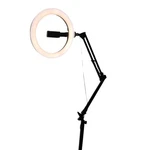 Evershop 10" Led Ring Light Floor Stand Remote Phone Holder Complete W/ Box. Fixed Price $39.99.