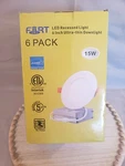 Fort - Led Recessed Lighting 6 Inch With Junction Box 5CCT Brand New!!. Fixed Price $29.99.