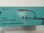 Pozliv Overhead Phone Mount Easy For Your Shots. Fixed Price $25.00.