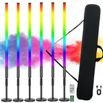 6PACK 3FT Rgb Tube Light Portable 5000MAH Battery Powered With Stand Handheld.... Fixed Price $336.88.