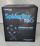 Westcott Spiderlite TD6 With Tilter Bracket / Film Video Movie Light Nib. Fixed Price $99.99.